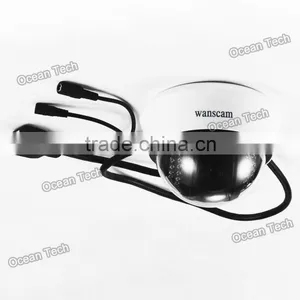 Wireless/Wired Night View Fixed Lens Indoor Wall Mounted Dome ip Camera AJ-C0WA-C128 thumbnail-5