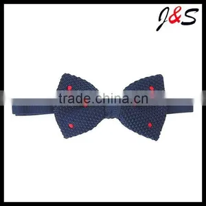 Wholesale Fashion Knitting Bow Tie With Red Dot KB09 thumbnail-1