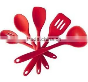 High Quality Kitchen Accessories Silicone Utensils Set of 5 thumbnail-1