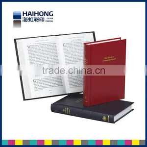 China OEM Printing Service Leather Cover Cheap Book Printing thumbnail-1