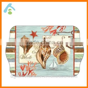 Creative New Design Melamine Tray With Handle thumbnail-6
