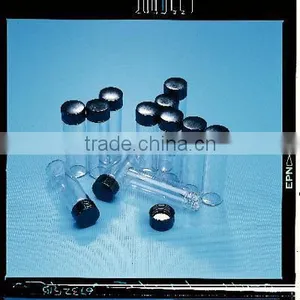 Flint Glass, Screw Cap Vials Vial, Flint Glass, w/ Screw Cap, 14 ML, 21 mm x 70 mm (Case of 144) thumbnail-1