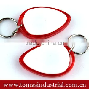 2016 Hot Sell Eco-friendly Custom Floating Key Chain / PU Keychain thumbnail-1