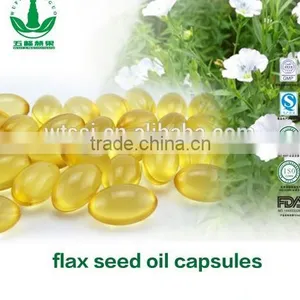 OEM 500mg Omega 3 Flax Seed Extract Oil Soft Capsules Softgel Healthcare Supplement Refining Oil thumbnail-1