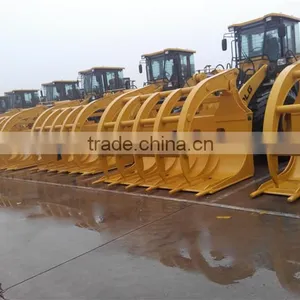 SDLG Wheel Loader Grasp Fork/ Grass Grapple, LG918/LG933/LG936L/LG938L/LG953/LG956L/LG958L/LG968 Grass Grapple for Sale thumbnail-1