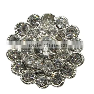 Crystal Rhinestone Button Pearl in Wholesale thumbnail-1