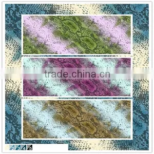 FDY Printing Polyester Spandex Fabric for Clothes Knitted Fabric thumbnail-1