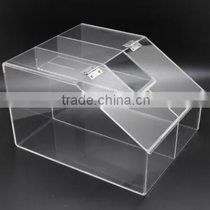 2.5 Gallon Acrylic Candy Bin, 2 Compartments, Scoop Holder(CB-B-0197) thumbnail-1