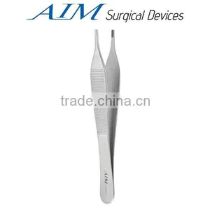 Adson Brown Tissue Forceps 7x7 Teeth thumbnail-2