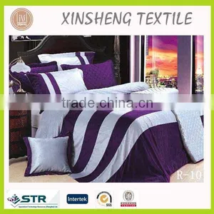 Hometextile High Qualtiy Bedding Set Velvet Emb. 9pcs Comforter Set thumbnail-1