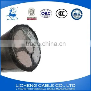 4*240+1*120mm2- 5 Core Best Selling Chinese Cable Supplier Aluminum XLPE Insulated PVC Sheathed Power Cable -YJLV thumbnail-2