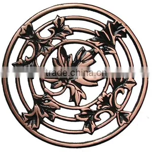 Leaves Shape Cast Iron Trivets thumbnail-1