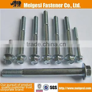 China Supplier High Quality Good Price Standard Carbon Steel High Strength Zinc Plated Hex Bolt Weight Heavy thumbnail-5
