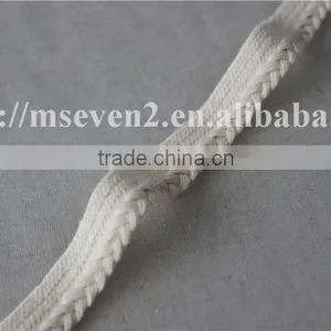 Braided Ribbon Piping Tape, 100% Cotton in 1.6cm thumbnail-2