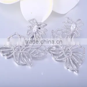 White Stone Stud Earrings Earring Stud thumbnail-1