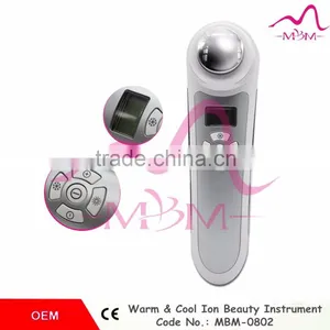 2016 New Product, Hot Saling Hot Cold Negative Positive Mini Face Beauty Galvanic Photon Ultrasonic Ion Facial Beauty Face Massa thumbnail-1