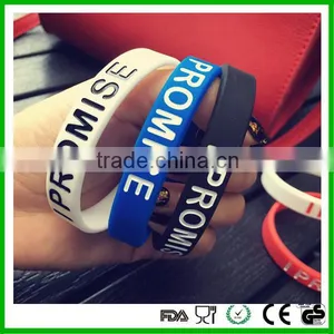 Customized Free Sample Silicone Bracelets & Bangles thumbnail-1