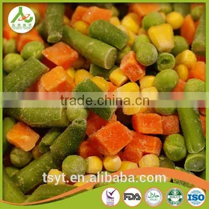 Manufacturer Wholesale Bulk IQF Frozen California Mixed Vegetable thumbnail-3