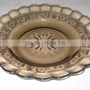 GLASSWARE PLATE 9" thumbnail-1