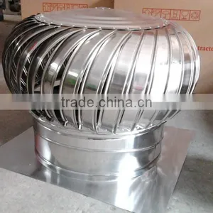 Wind-driven Self Running Automatic Turbine Roof Fan thumbnail-1