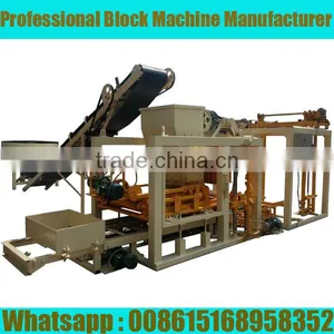 QT4-25 Semi Automatic Hollow Block Machine for Zambia thumbnail-2
