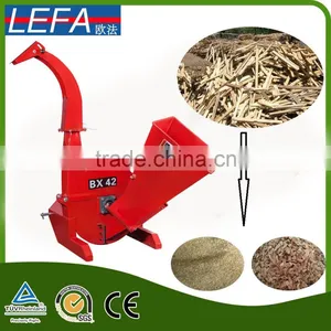 Tractor Mini Pto Wood Chipper Shredder Mulcher for Sale thumbnail-1
