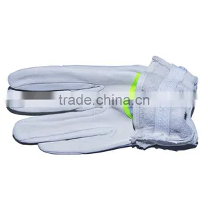 Full Finger Fitness Goatskin Abrasion Resistance Gloves thumbnail-3