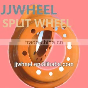 Split 5.00-10 Forklift Steel Jiujiu Wheels thumbnail-1