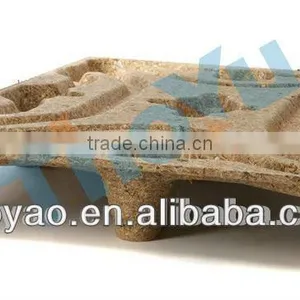 Low Price Hydraulic Wood Sawdust Tray Making Machine Used for Container Load thumbnail-1