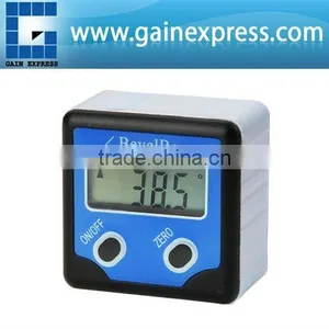 Digital Bevel Box Gauge Angle Protractor With 3 Strong Disk Magnet Waterproof Inclinometer thumbnail-1