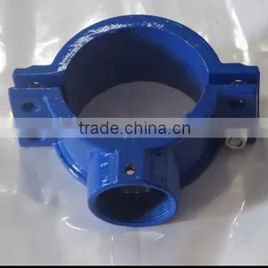 Ductile Iron Saddle for PE/PVC Pipe Maroc Type thumbnail-1