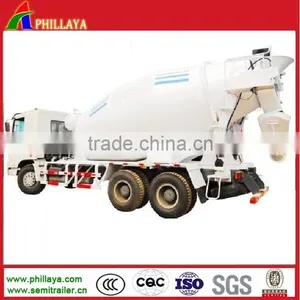 Chinese Factory Direct Sale NEW Designed 2 Axles Concrete Mixer Truck Price thumbnail-1