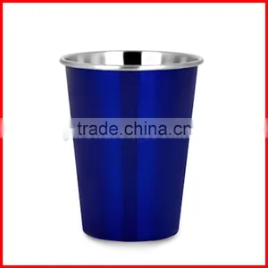 Stainless Steel Camping Cup Coffee Cup - Retro Cafe thumbnail-2