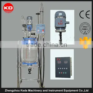 Explosion-proof 30L Jacketed Glass Reactor thumbnail-1