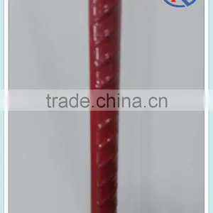 Red Painted Steel Picket Fence Post thumbnail-4