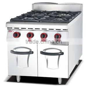 Commercial Gas Range,gas Range With 4 Burner Oven,heavy Duty Gas Range(ZQW-878) thumbnail-2