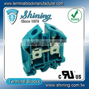 TF-35 Euro Type 600V 110A Screw Clamp 35mm Din Cable Connector thumbnail-2