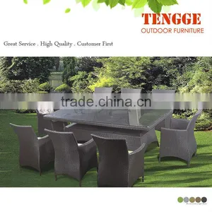 Glass Dining Table and Chairs for Dining Room Furniture thumbnail-1
