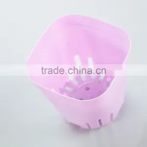 Plastic Square Pots for Plants Colorful Color-Large Size thumbnail-3