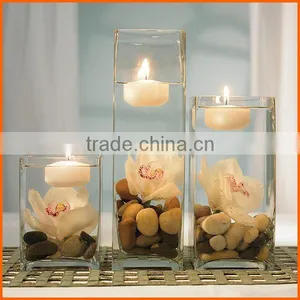 High Quality Clear Decorative Glass Candle thumbnail-1