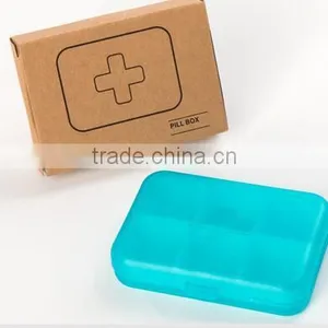 Cy274 6cells Cross Portable Medical Mini Pill Box Cases Medicine Drug Storage Box Jewelry Beads Organizer thumbnail-1