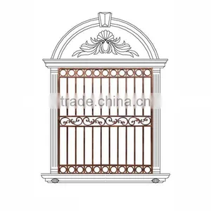 Modern Design Aluminium Window Railing Designs thumbnail-4