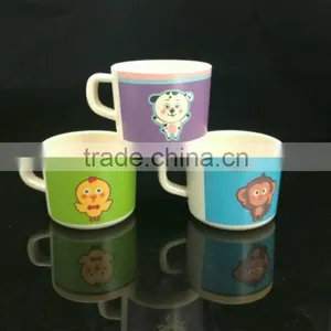 2016 Hot Selling Eco Friendly Bamboo Fibre Plant Fibre Kid's Dinnerware Set thumbnail-5
