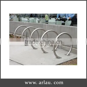 Stainless Steel Bike Parking Rack, Bike Racks thumbnail-1
