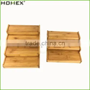 Expandable Spice Rack Step Shelf Condiment Rack Homex BSCI/Factory thumbnail-1