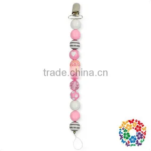 Silicone Baby Pacifier Clip /Baby Teething Pacifier Holder thumbnail-2