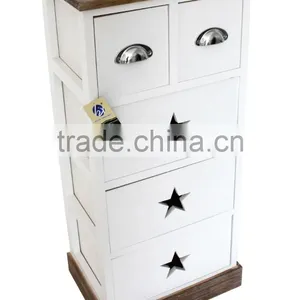 Reclaimed Wood Furniture Solid Furnitures Shabby Chic Filling Cabinet thumbnail-6