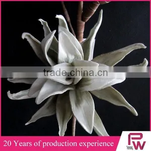 Cheap Artificial Plant Flowering Succulent Plants Fake Tropical Plant thumbnail-1