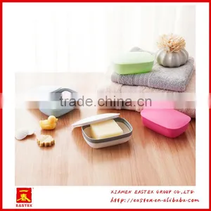 New Style Custom Easy Carry Travel Square Plastic Soap Box/Soap Stand thumbnail-1