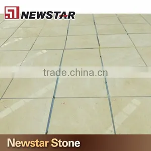 Polished Cut to Size 24 by 24 Beige Marble Floor Tile Marble Flooring thumbnail-2